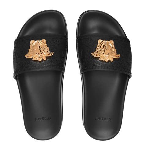 girl versace|versace slides girls.